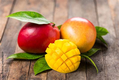 Fresh mango fruit Stock Photo | Adobe Stock