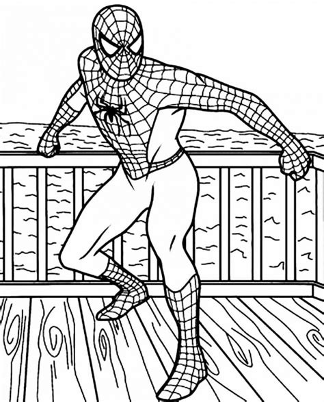 30+ Desenhos de Homem-Aranha para colorir - Como fazer em casa