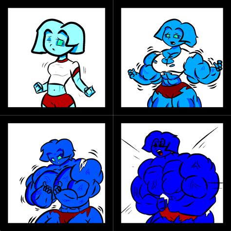 Blue Muscle Growth by TheKenseth1 on DeviantArt