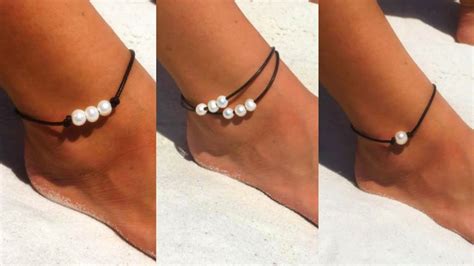 Diy Anklet Easy Diyankletbraided In Ankle Bracelets Diy | Hot Sex Picture