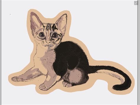 Котенок on Behance