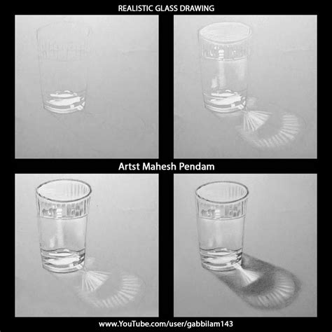 Glass Cup Drawing at PaintingValley.com | Explore collection of Glass ...