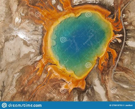 Colorful Geysers Yellowstone National Park Stock Image - Image of mist, landscape: 270818793