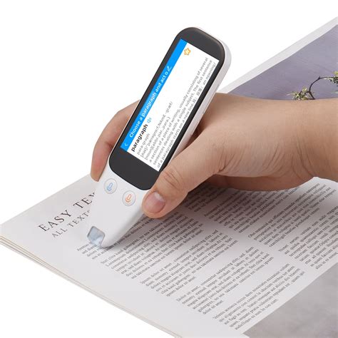 Eccomum Portable Scan Translation Pen Exam Reader Voice Language ...