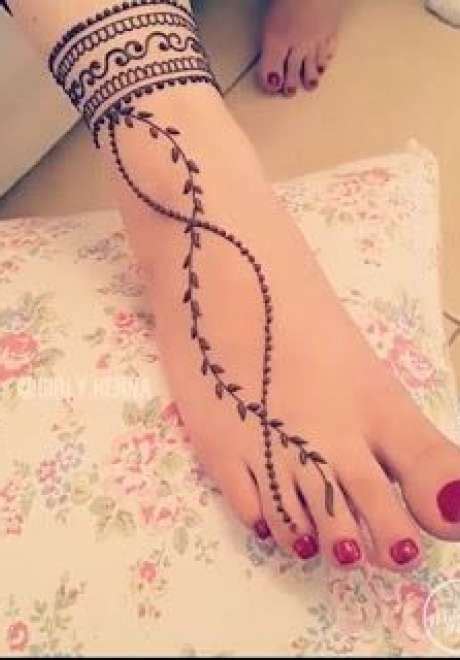 Bridal Henna Feet Designs | Arabia Weddings