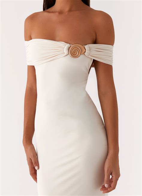 Illusion Maxi Dress - Ivory – Peppermayo US