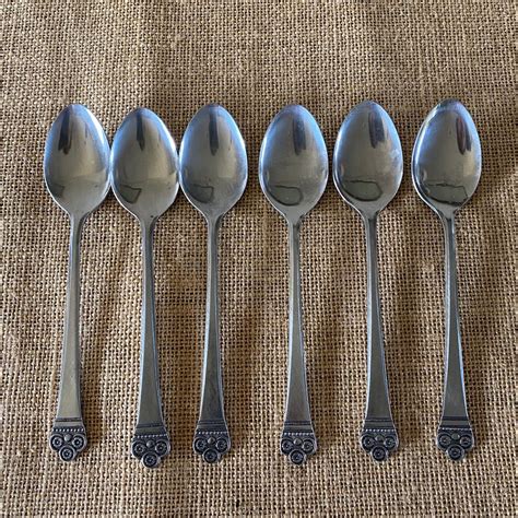 vintage japanese stainless spoons national silver costa mesa spoons