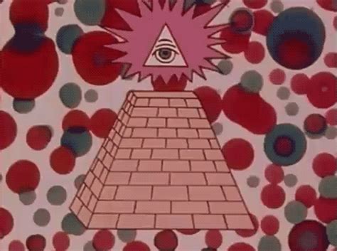 psychedelic animation eye of providence gif | WiffleGif