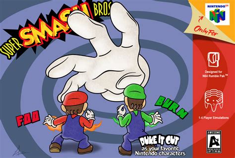 Super Smash Bros N64 Tribute Game Art HQ by Il-Piccolo-Torero on DeviantArt