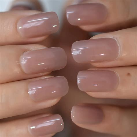 Light Brown Nail - Design Talk