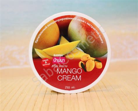 Крем для тела с манго Banna Mango Cream - купить, цена, отзывы