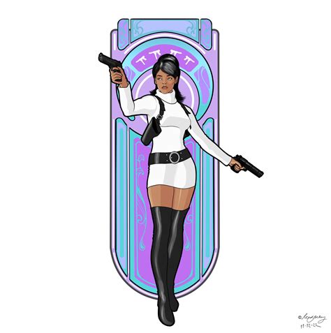 Lana Kane, Fanart by me. : r/Illustration