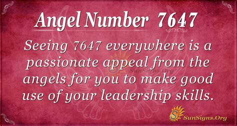 Angel Number 7647 - You Are Capable of Achieving Anything Imaginable