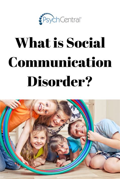 What is Social Pragmatic Communication Disorder? | Social communication ...