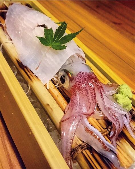 Ika (squid) Sashimi