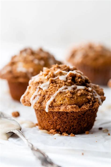 Coffee Cake Muffins - The Almond Eater