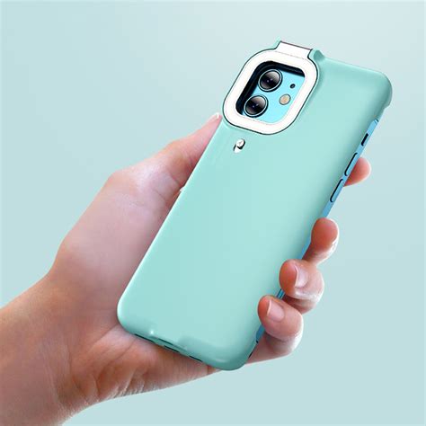 selfie led ring light phone case   lighting modes