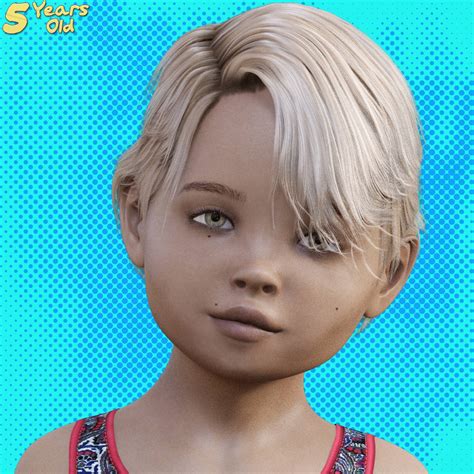 Lil Kendra for G3F 3D Figure Assets 3DLoki