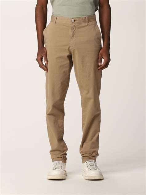 WOOLRICH: cotton pants - Sand | Woolrich pants CFWOTR0107MRUT2559 ...