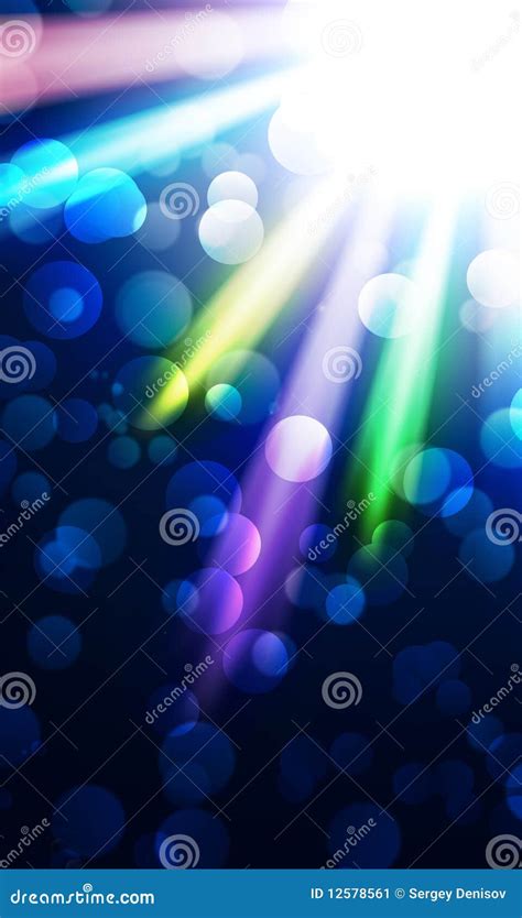 Light colored spotlights stock illustration. Illustration of influence ...