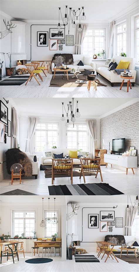 Variety of Scandinavian Living Room Designs Looks Perfect With Luxury