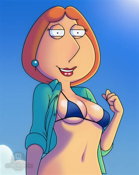 Rule 34 - ai generated blue bikini top family guy female halfaslime