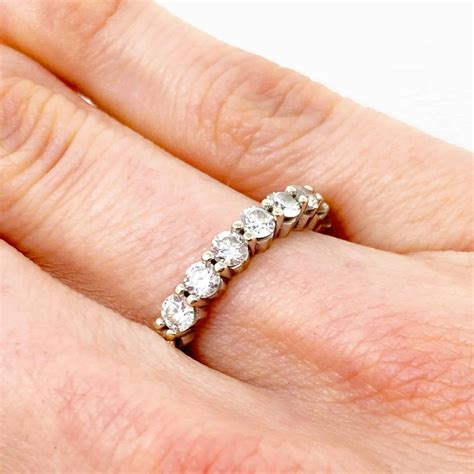 Large Diamond Eternity Stackable Band - The Diamond Room