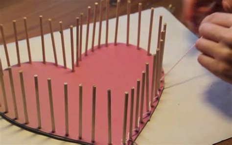 How to make a DIY heart-shaped basket | February crafts, Fabric baskets ...