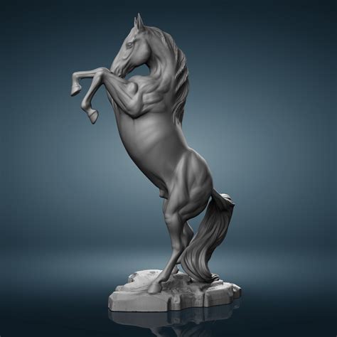 3D file wild Horse 🐎 ・3D printer design to download・Cults