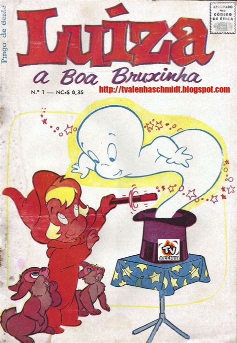 LUÍZA, A BOA BRUXINHA Nº 01 - 1968 EDITORA O CRUZEIRO (HARVEY COMICS