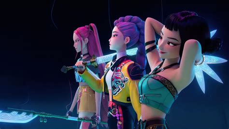 6575f | Kpop Demon Hunters, Zoey, Rumi, Mira, 4K Wallpaper 4K HD