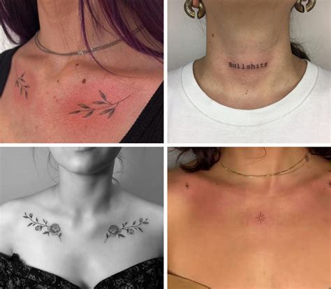 From Dainty To Daring: 104 Unique Neck Tattoo Women