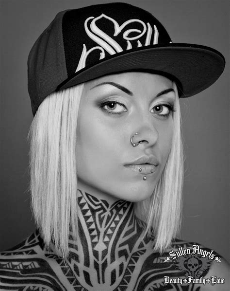 Eyes woman legs tattoos angels models boobs Teya Salat - EroFound