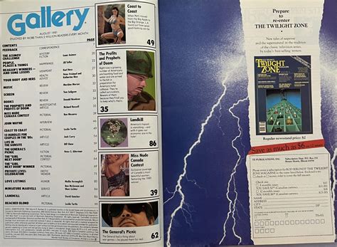 Gallery August 1981 *Miss Nude Canada* - Vintage Magazines 16