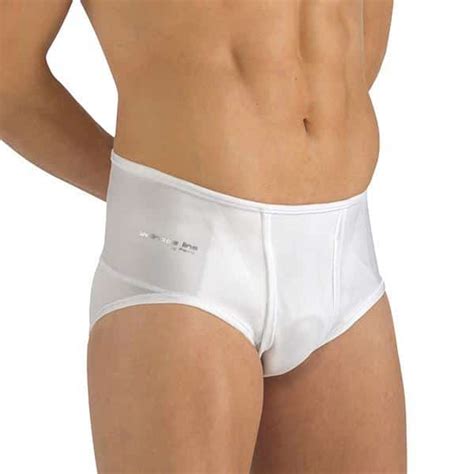 Hernia Compression Brief (Standard) – 1 Free Pair Of Hernia Pads (Per ...