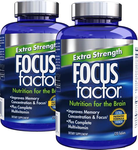 Amazon.com: Focus Factor Brain Supplement Multivitamin Improve Memory