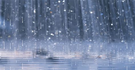 Pleasure of showers - Garden Diary