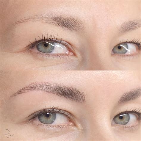 Natural Microblading Eyebrows by Iwamas