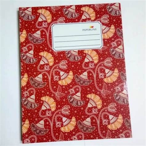 jual buku tulis kuarto kwarto hard cover paperline isi  lembar