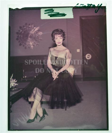 Original Vintage LORETTA YOUNG Color Transparency 4 x 5" | #3925566387