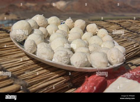 Kaymak cheese balls made by Kyrgyz nomads, Pshart Valley, Tajikistan ...