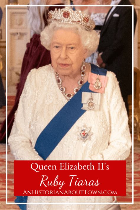 platinum jubilee queen elizabeth iis ruby tiaras  historian
