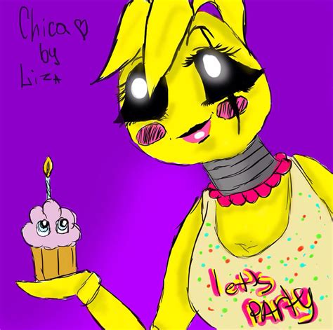Fivenightsatfreddys toy Chica by likalive on DeviantArt