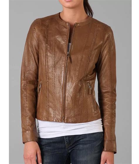 Sasha Alexander Rizzoli and Isles S05 Maura Isles Leather Jacket