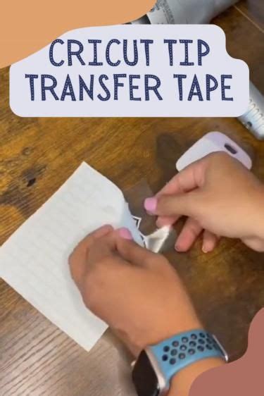 Cricut Tip Transfer Tape | Cricut expression projects, Cricut craft ...