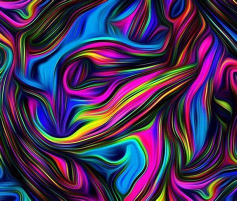 Colorful Unique & Stylish Pattern. Digital Art with Abstract and Cool ...