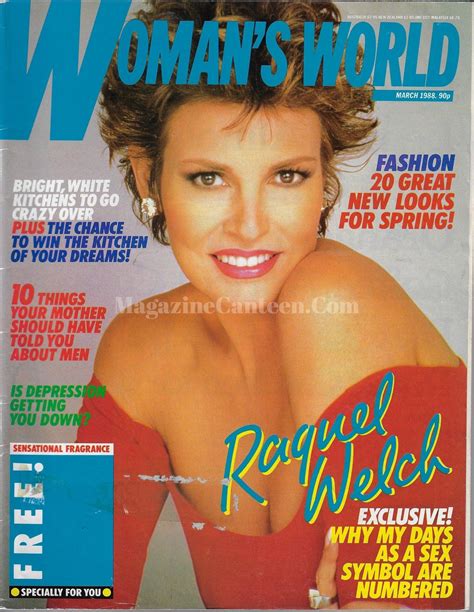 Woman's World Magazine - Raquel Welch – magazine canteen