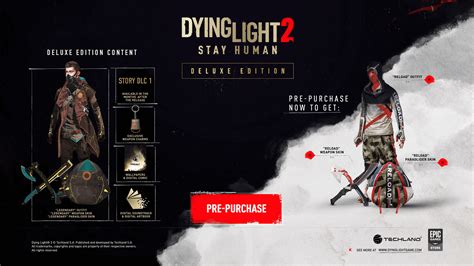 Dying Light 2 Stay Human - Deluxe Edition 사전 구매 - Epic Games Store