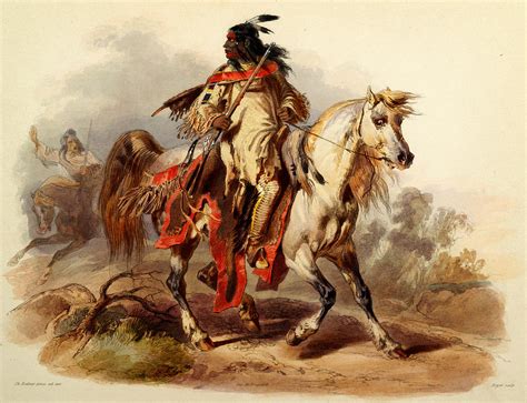 Blackfoot Indian Painting by Celestial Images - Pixels