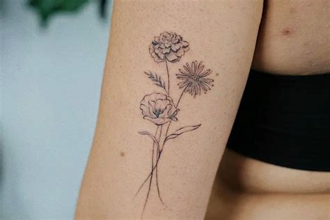 Birth Flower Tattoo 180+ Beautiful Ideas 2023 Sboygirl